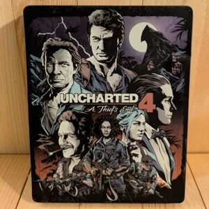 Uncharted 4 A Thief's End Metal case Ps4